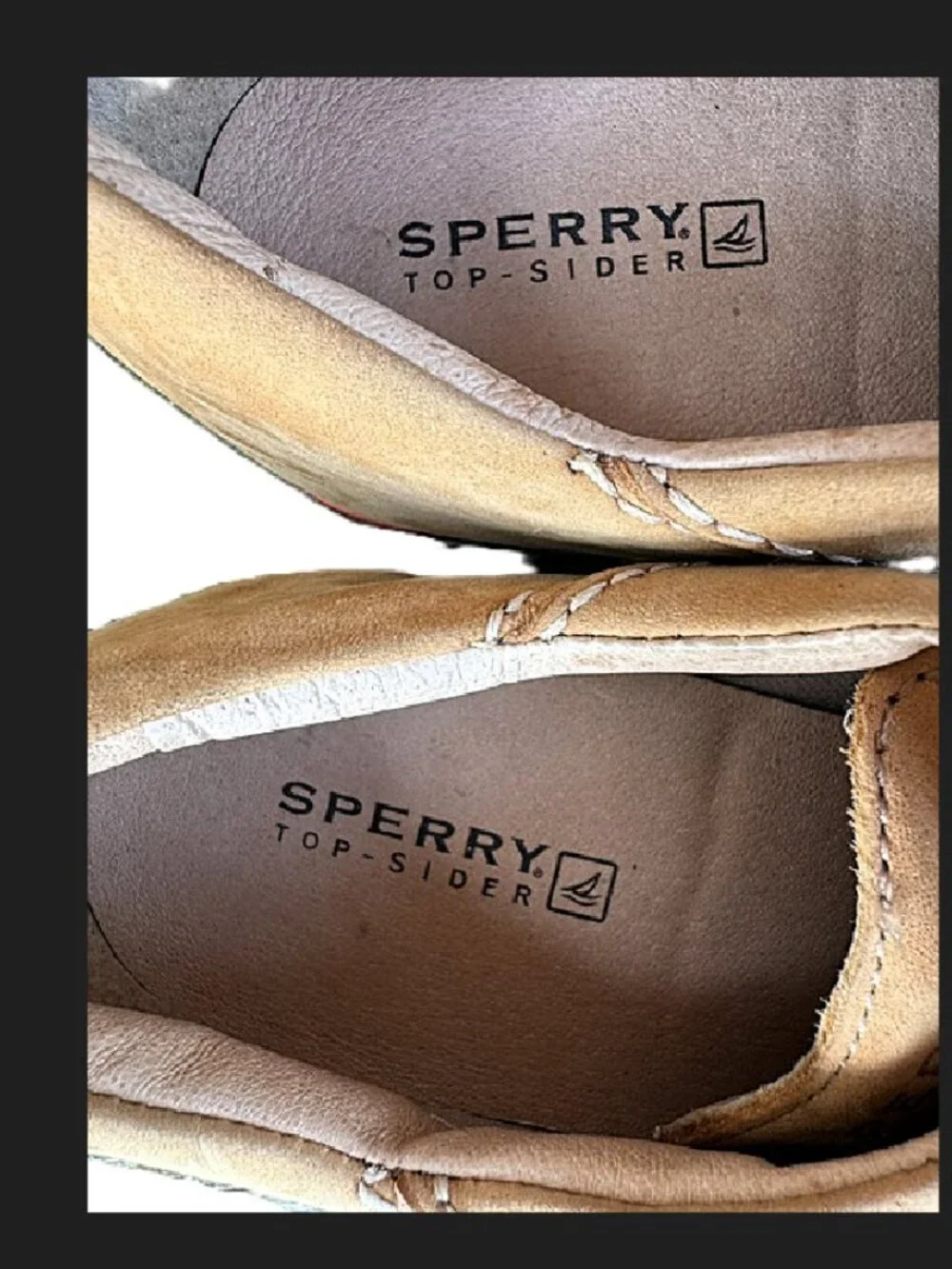 Sperry Top-Sider Oxford Tan Suede Leather Wingtip Lace Up Shoes Sz 10M